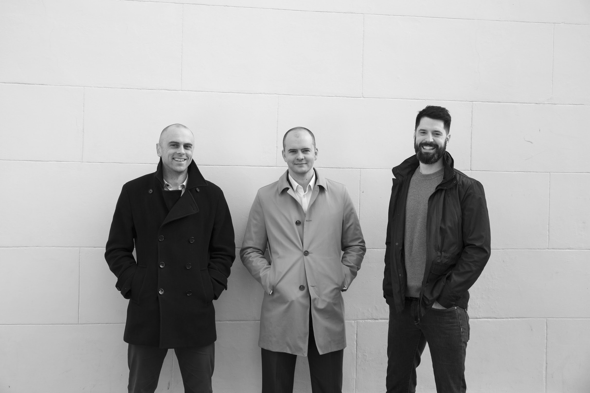 Jon Penn, James Penn and Kevin Mills - founders of The Hackney