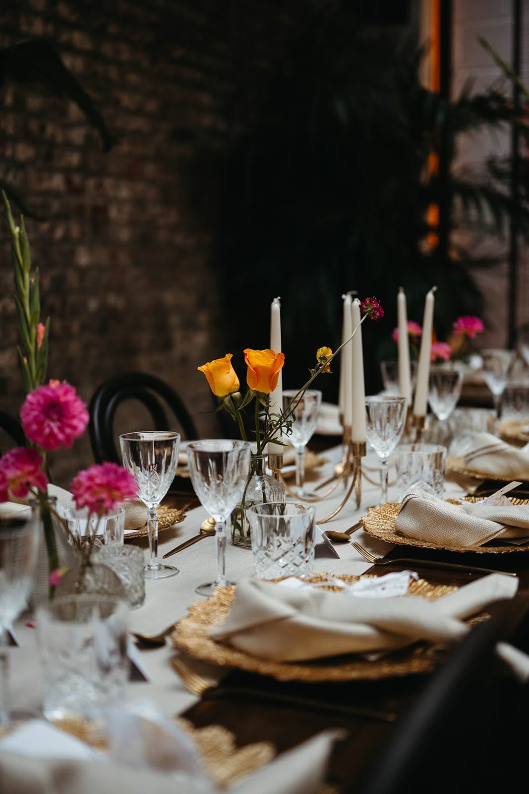 Table setting at The Hackney